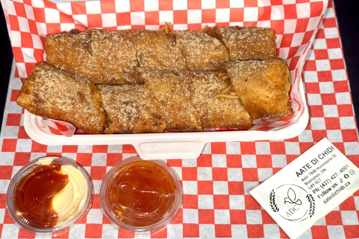 Noodle Spring Rolls
