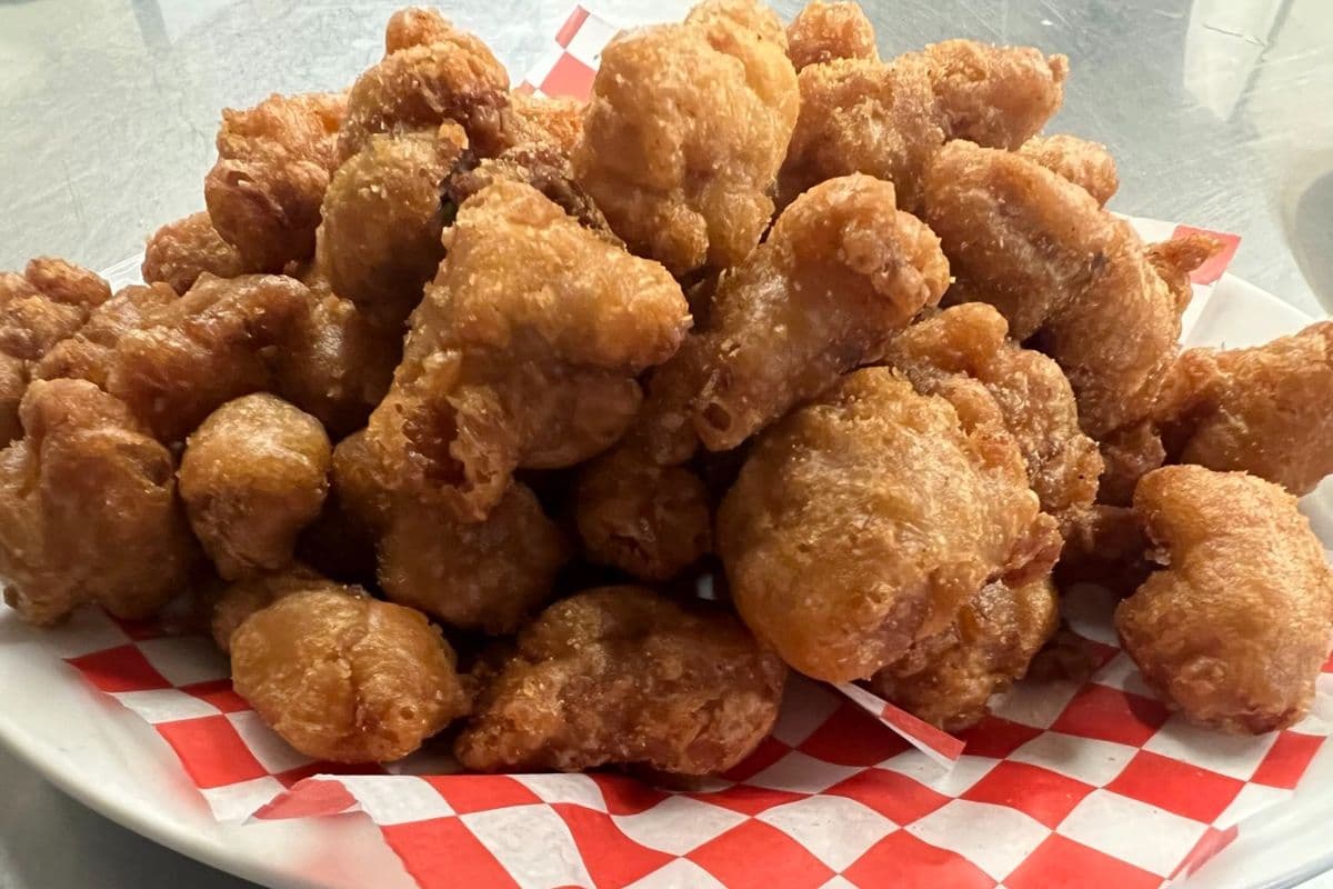 Dry Garlic Pork (Large)