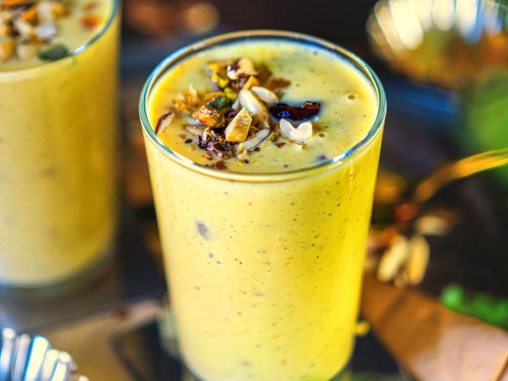 Cold Badam Pista Milk