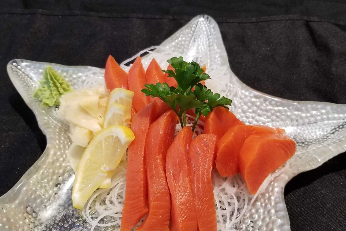 Sockeye Salmon Sashimi