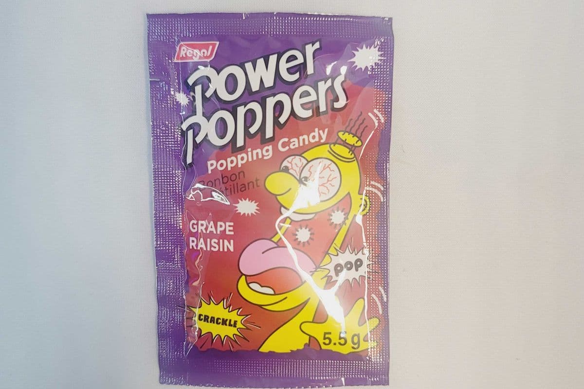Power Poppers Grape Popping Candy (5.5 g)