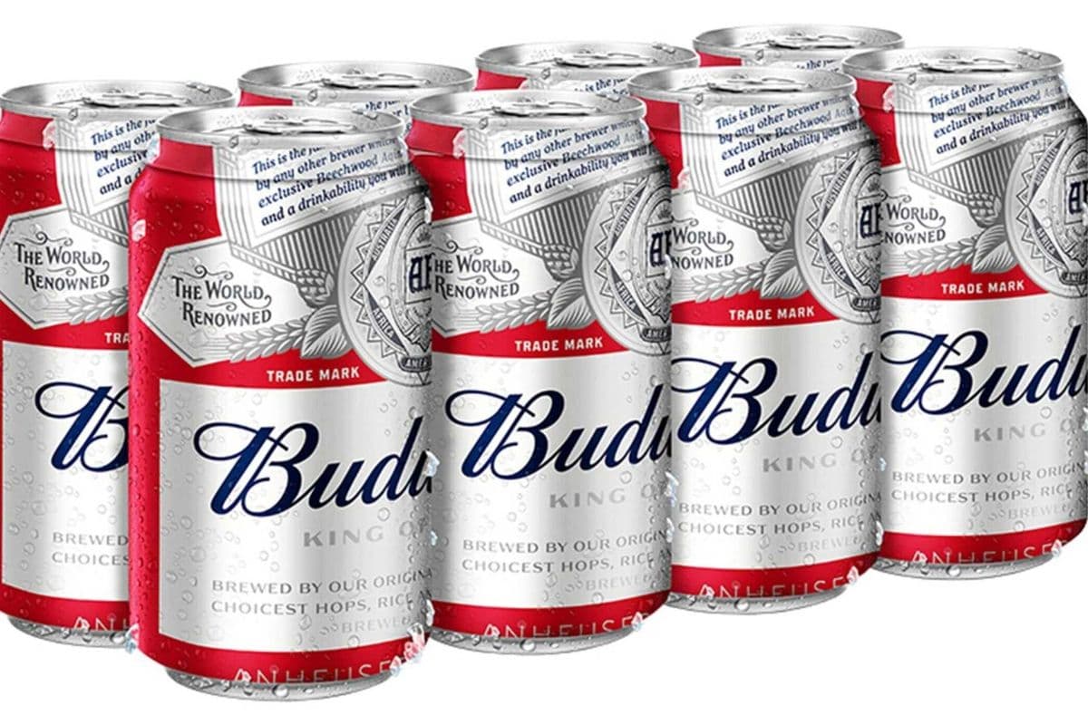 Budweiser Beer 8PK 355ML CANS (8 x 8 Can)