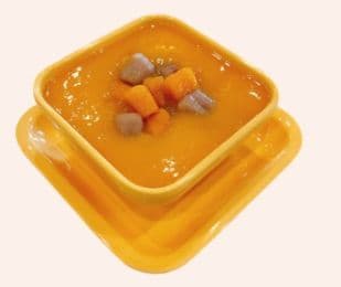 Sago and Taro ball in Mango Juice -  芒果芋圆西米