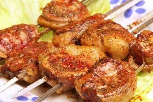 BBQ Lamb Kidney 烤包油羊腰