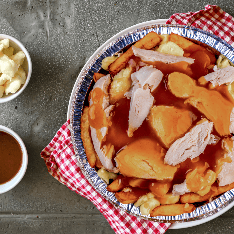 Poutine avec 1 choix 24oz / Poutine with 1 Choice 24oz