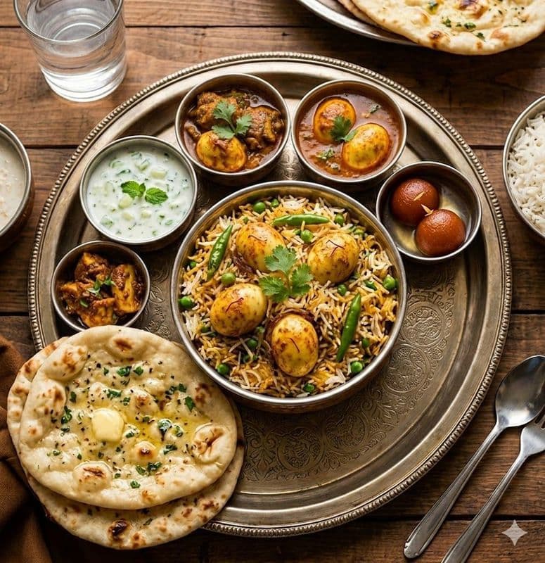 Egg Roast Biryani Combo