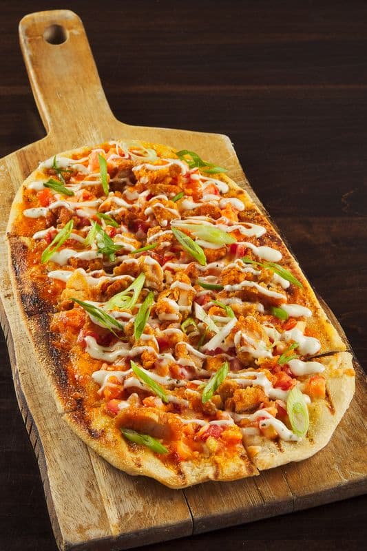 Buffalo Chicken Flatbread