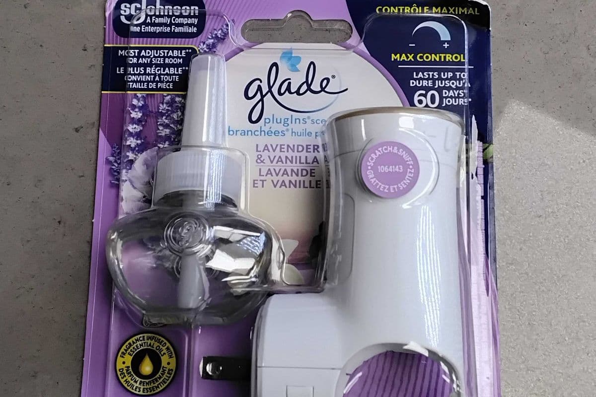Glade Lavender & Vanilla Air freshner