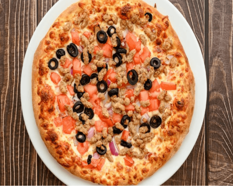 Large pizza Mexicaine