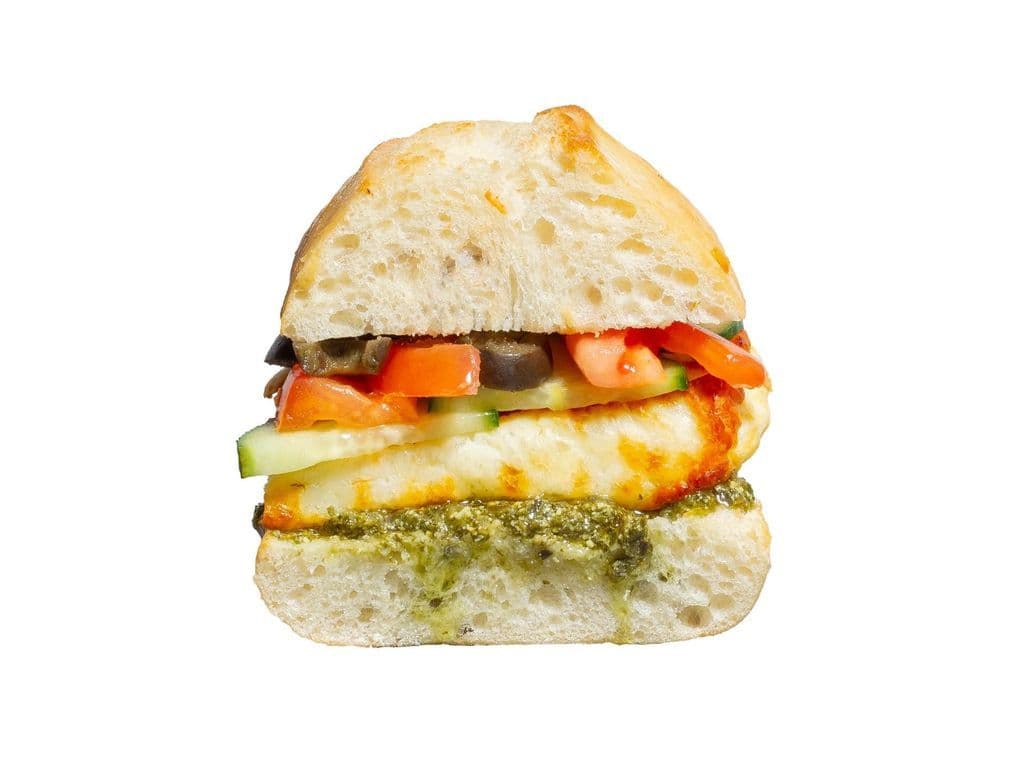 Halloumi Pesto Sandwich