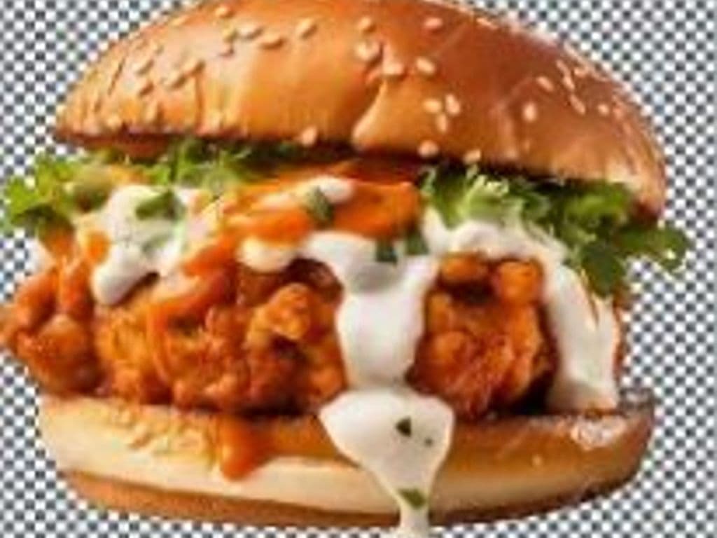 BUTTER CHICKEN BURGER