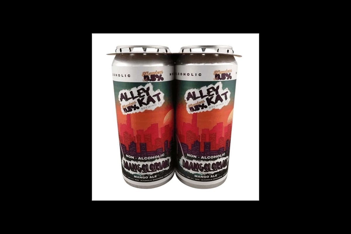 ALLEY KAT NON ALCOHOLIC MANGLORIAN ALE - 4CANS (4*473ML) (4*473ML)
