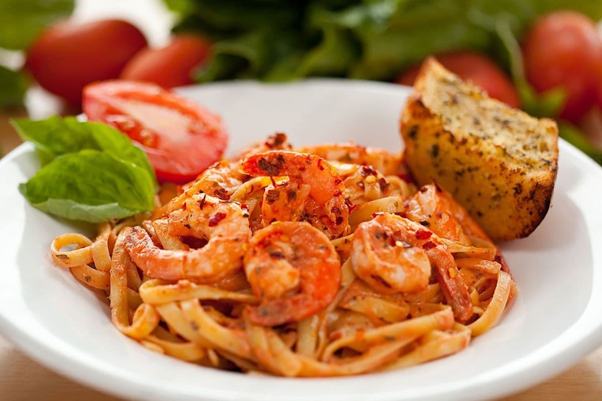 Creamy Shrimp Rose Pasta