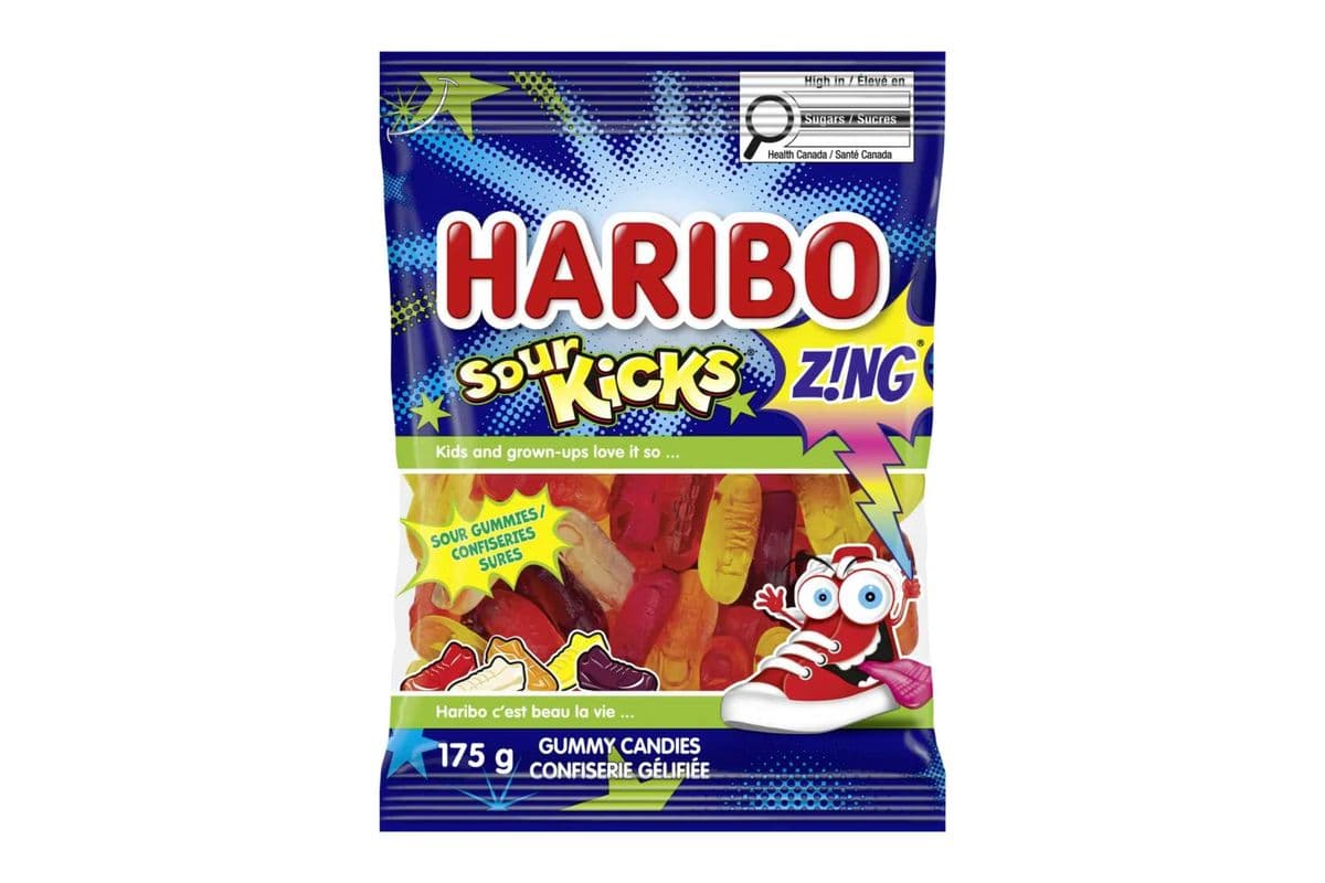 Haribo Sour Kicks Zing (175 g)