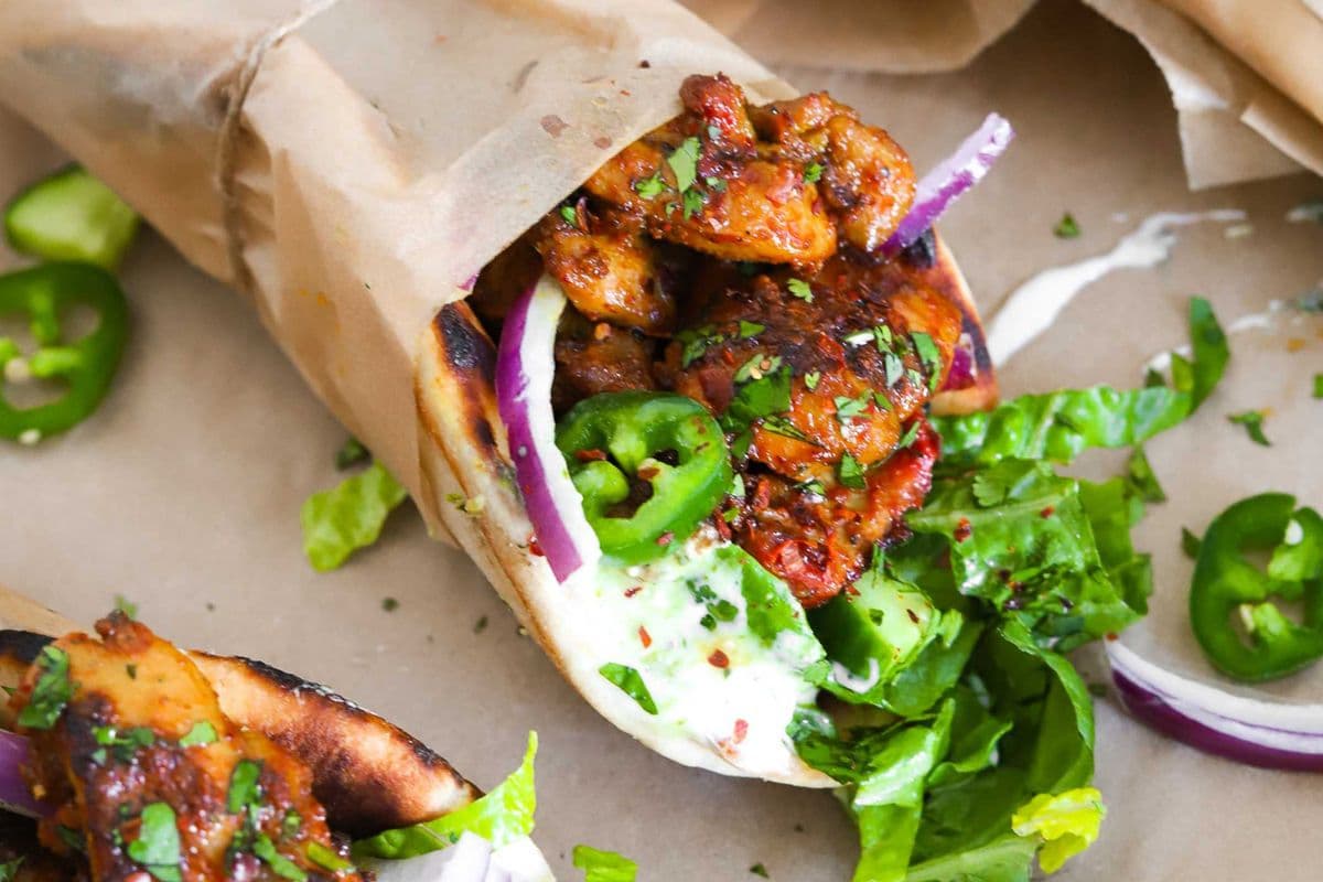 Special Tandoori Chicken Wrap
