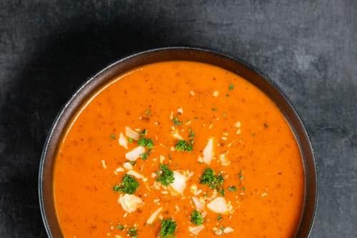 Soupe Tomates et Basilic