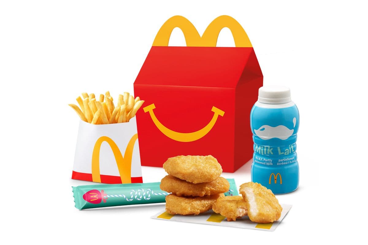Happy Meal 4 McNuggets with Small Fries [480-660 Cals]