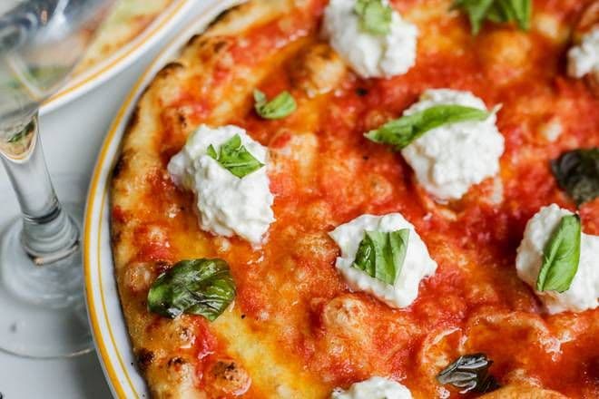 Burrata Pizza