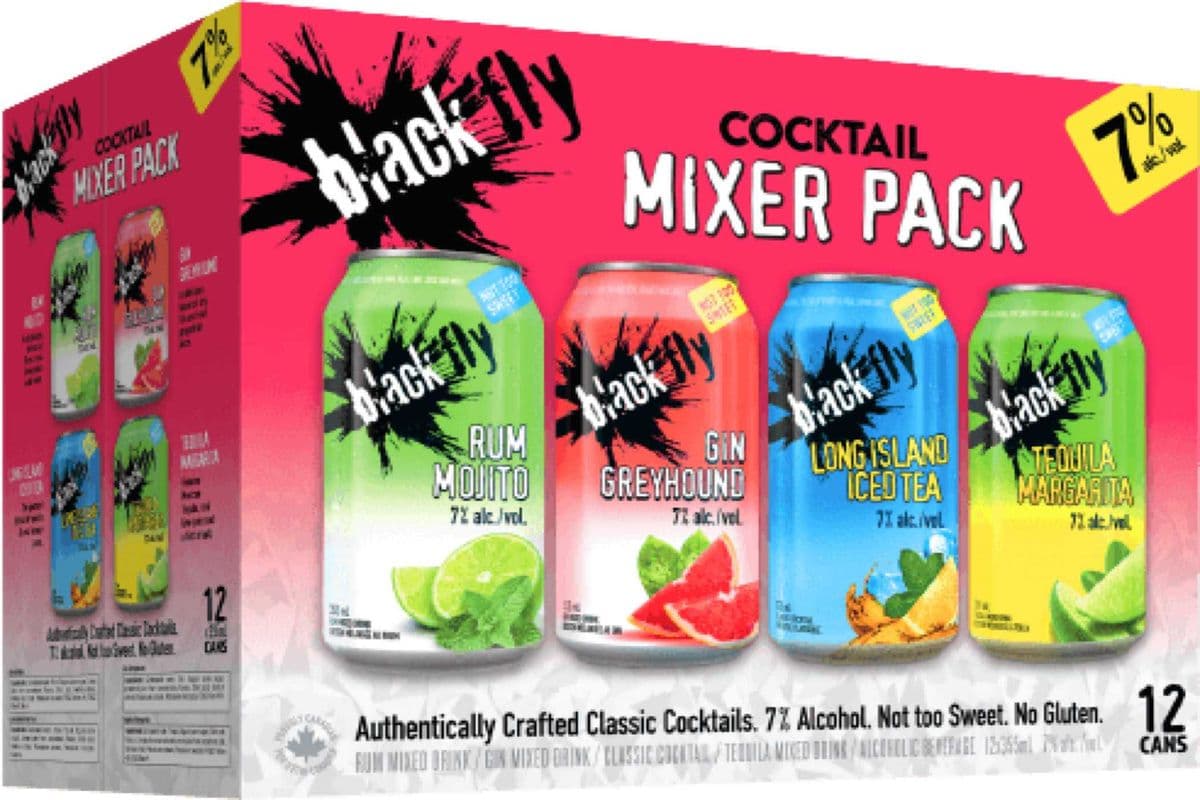 BLACK FLY COCKTAIL MIXER (12X355ML) (1 x 355ML)
