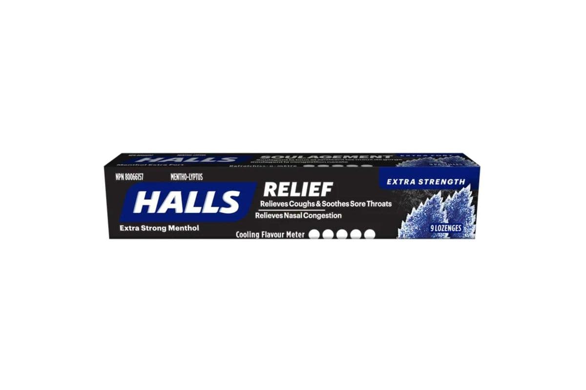 Extra Strong Menthol Halls
