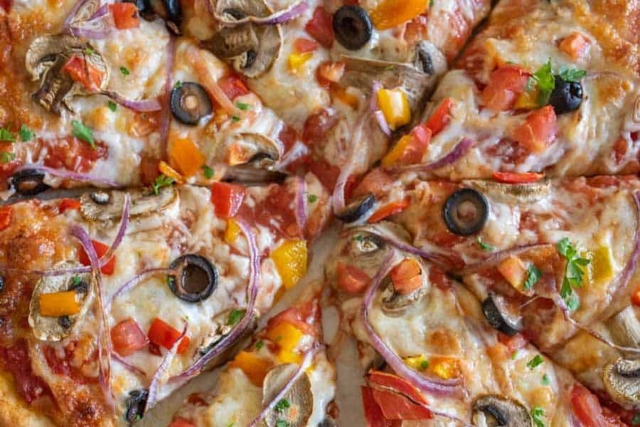 14" Large Veggie Fan Pizza
