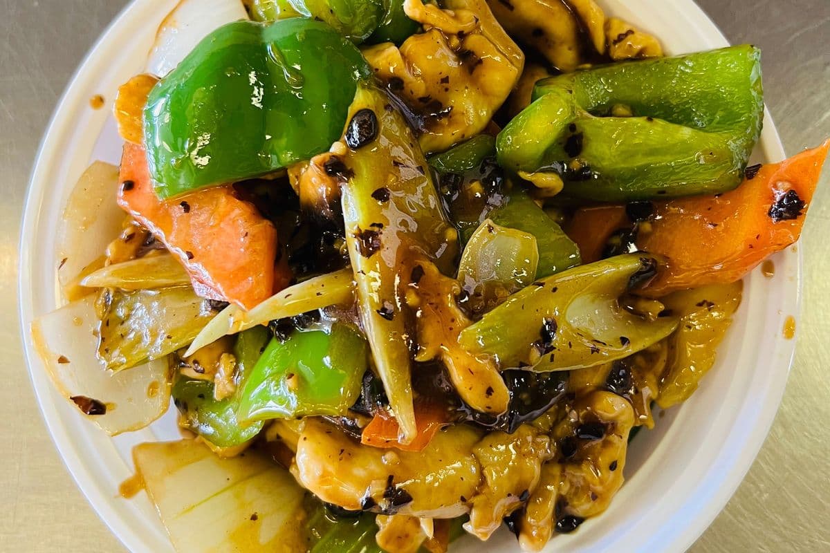 Chicken with Black Bean Sauce 豆豉鸡