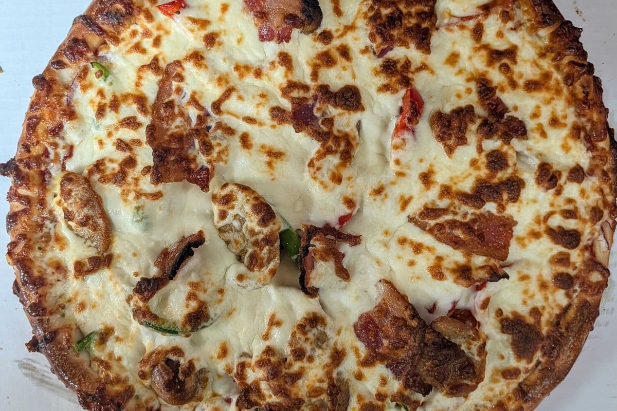 Meat Lovers Deep-Dish Pizza 12"