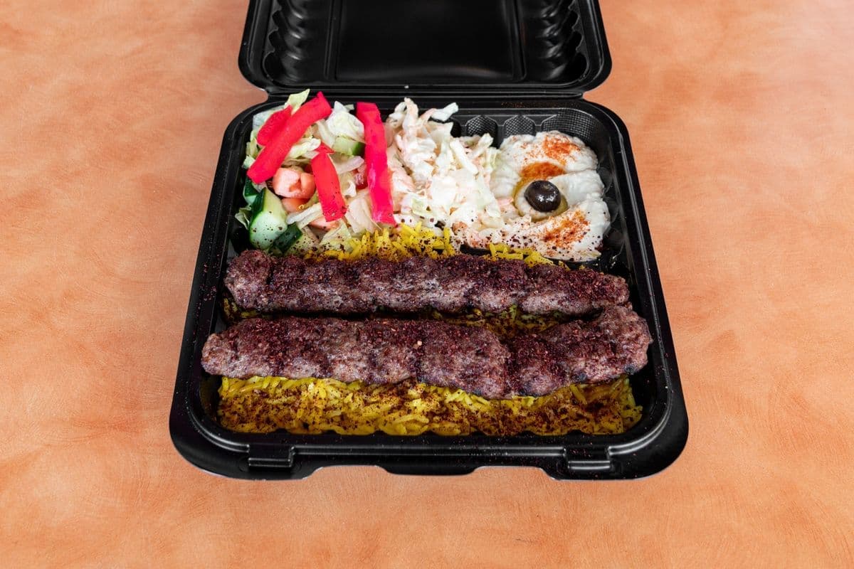 Beef Kabob Platter
