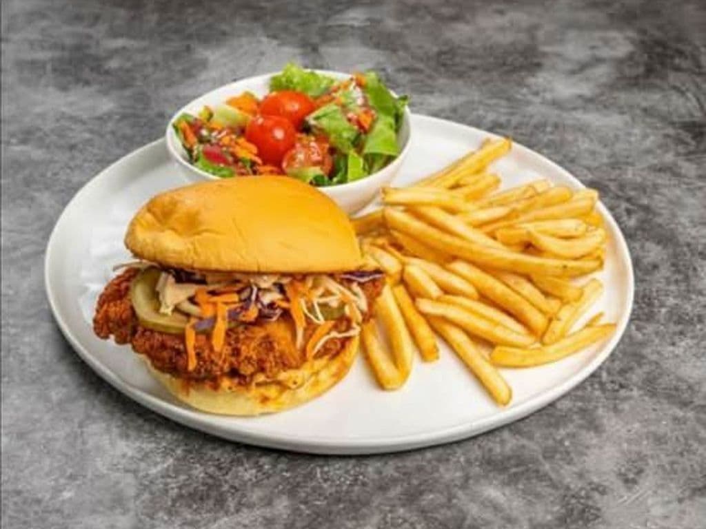 Veggie Nashville Chicken Burger