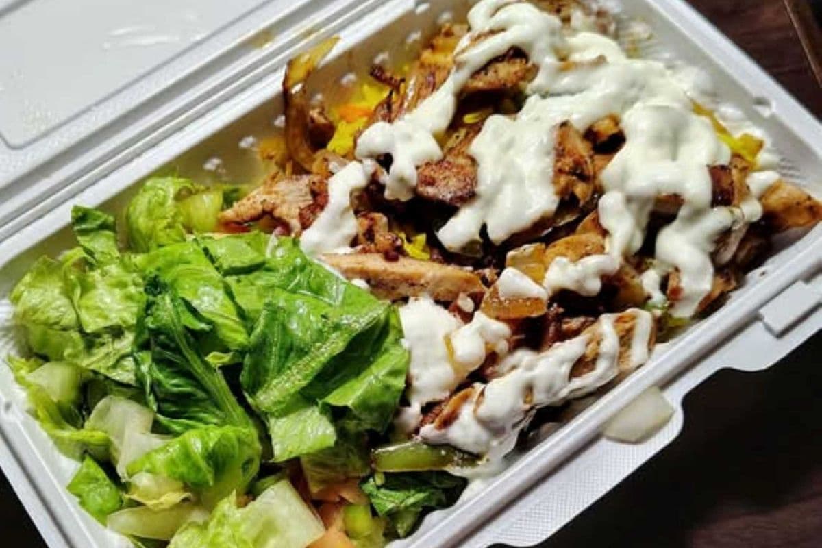 Donair in the box (Salad)
