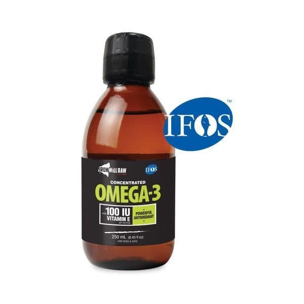 Iron Will Raw Concentrated Omega-3 with Vitamin E Case 250 ML