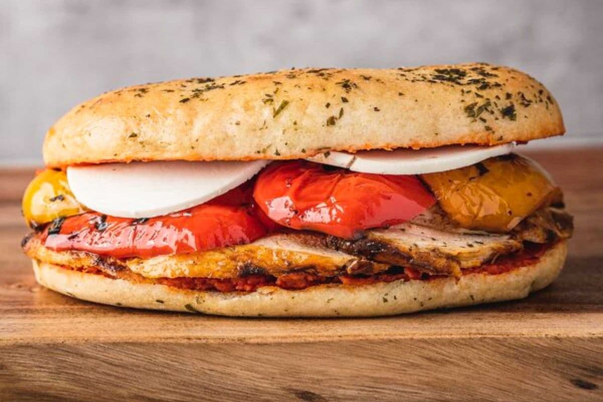 CHICKEN ROMESCO (TUSCAN) PANINI