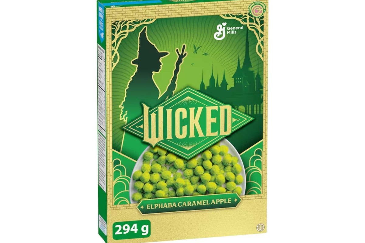 General Mills Wicked Cereal - Elphaba Caramel Apple