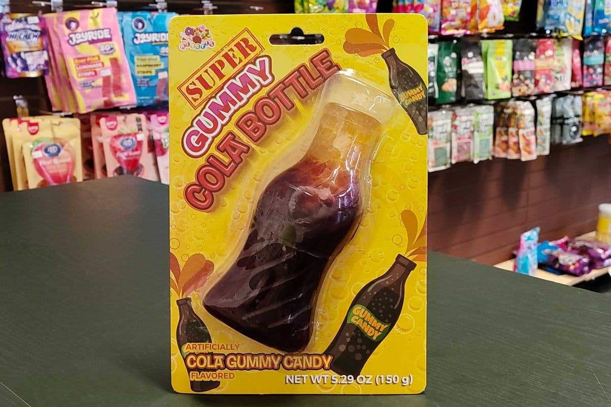Alberts Super Gummy Cola Bottle (150 g) (150g)