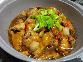 Curry Chicken in Casserole 咖喱雞球煲