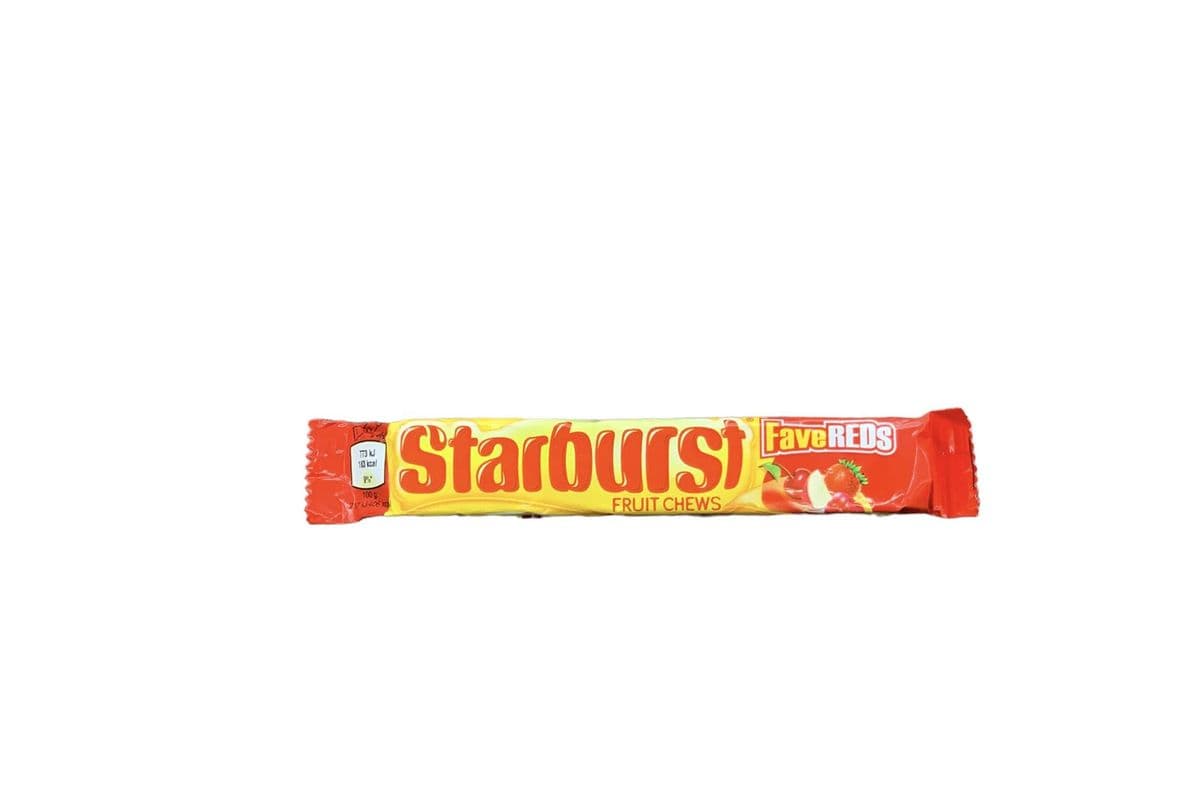 Starburst Fave Reds (45g) (183 Cal)