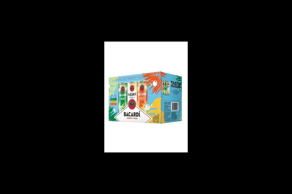 BACARDI RTD MIX - 8CANS (8*355ML) (8 x 8*355ML)