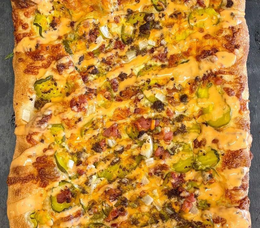Bacon Cheeseburger Extra Pickles Please!
