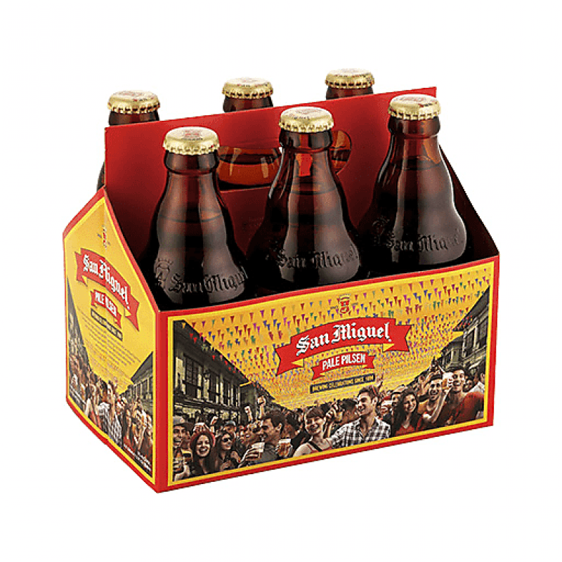 San Miguel Pale Pilsner (6 x 330 ml bottles)