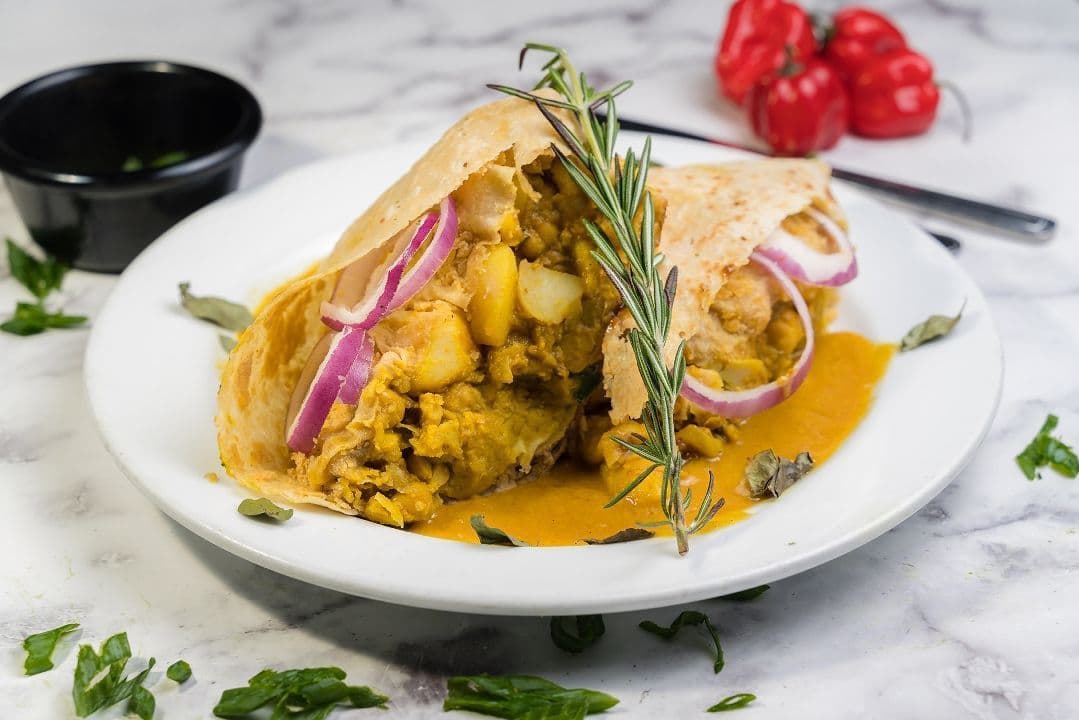 Vegetarian Roti