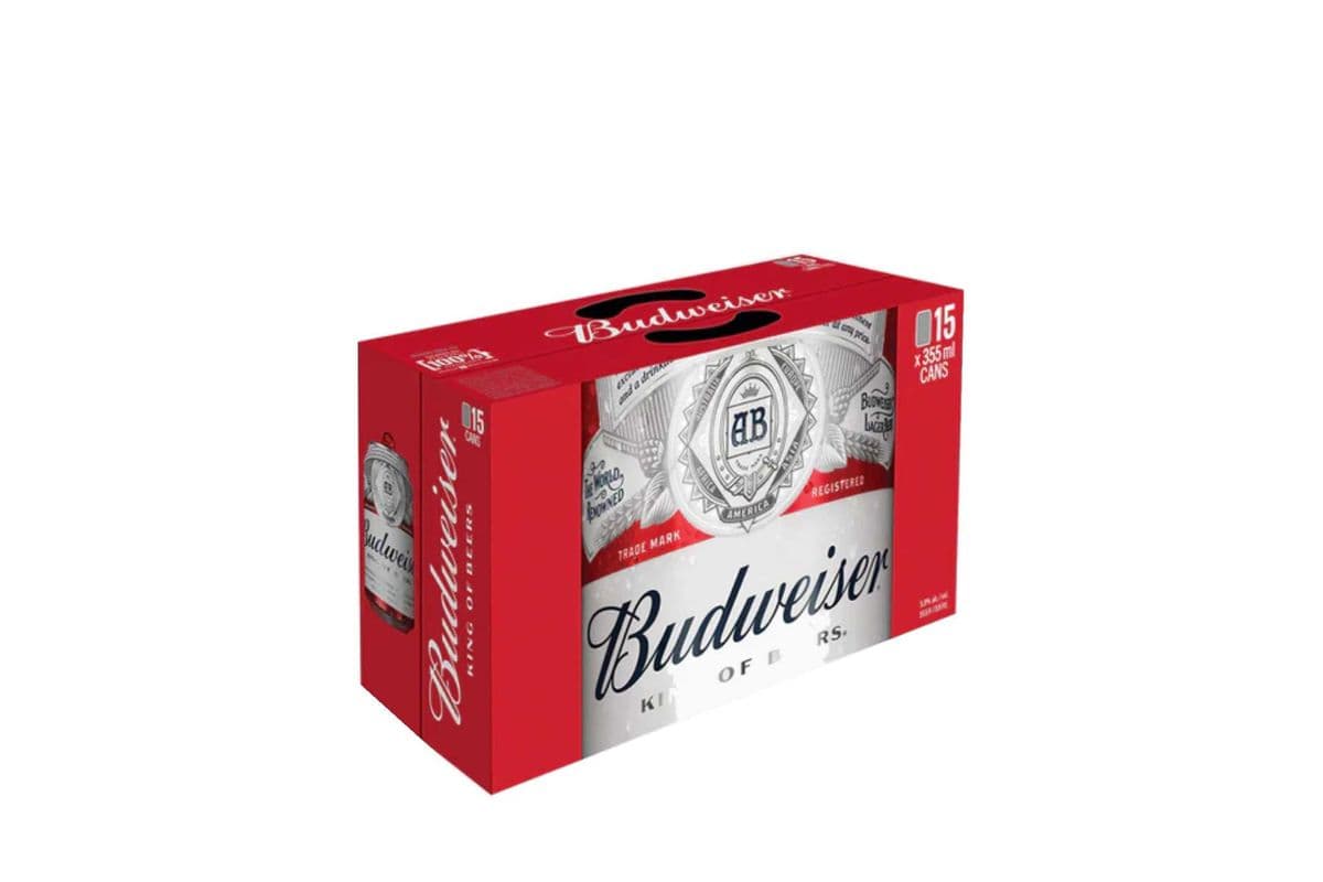 Budweiser (15 x 355 ml)