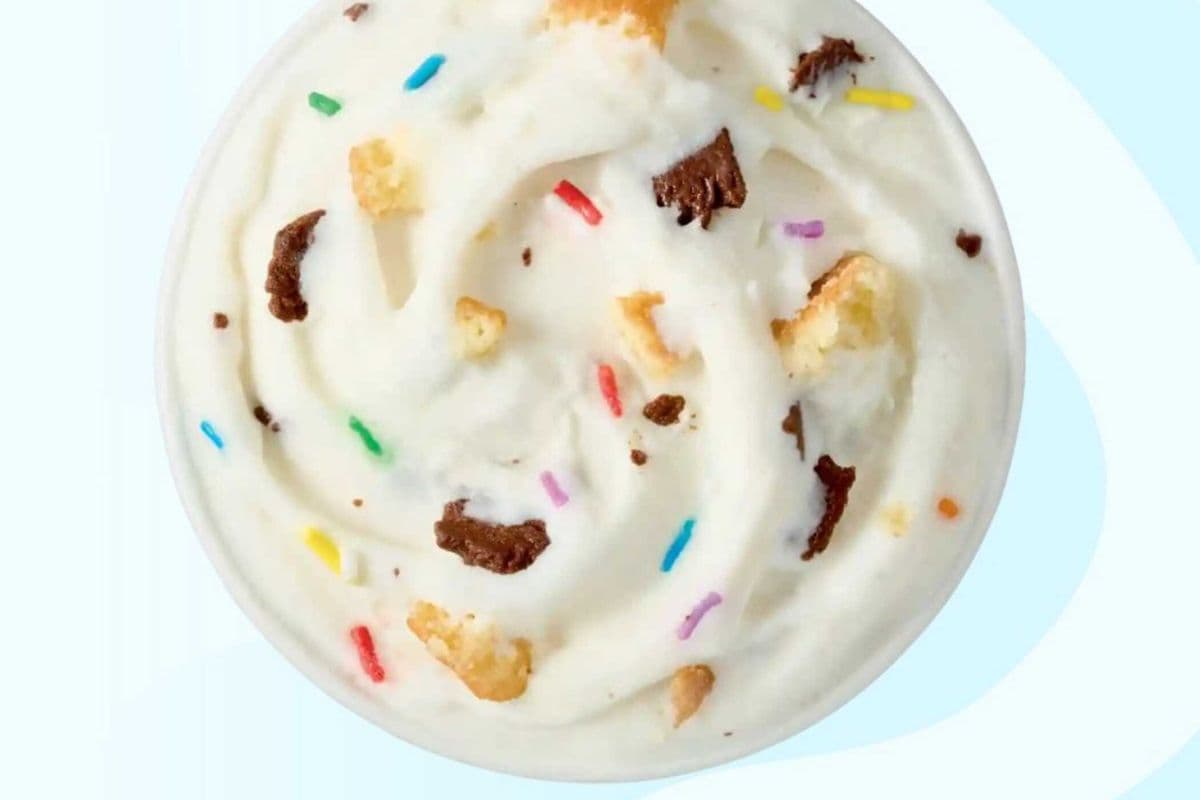 NEW! Choco Frosted Donut Blizzard® Treat