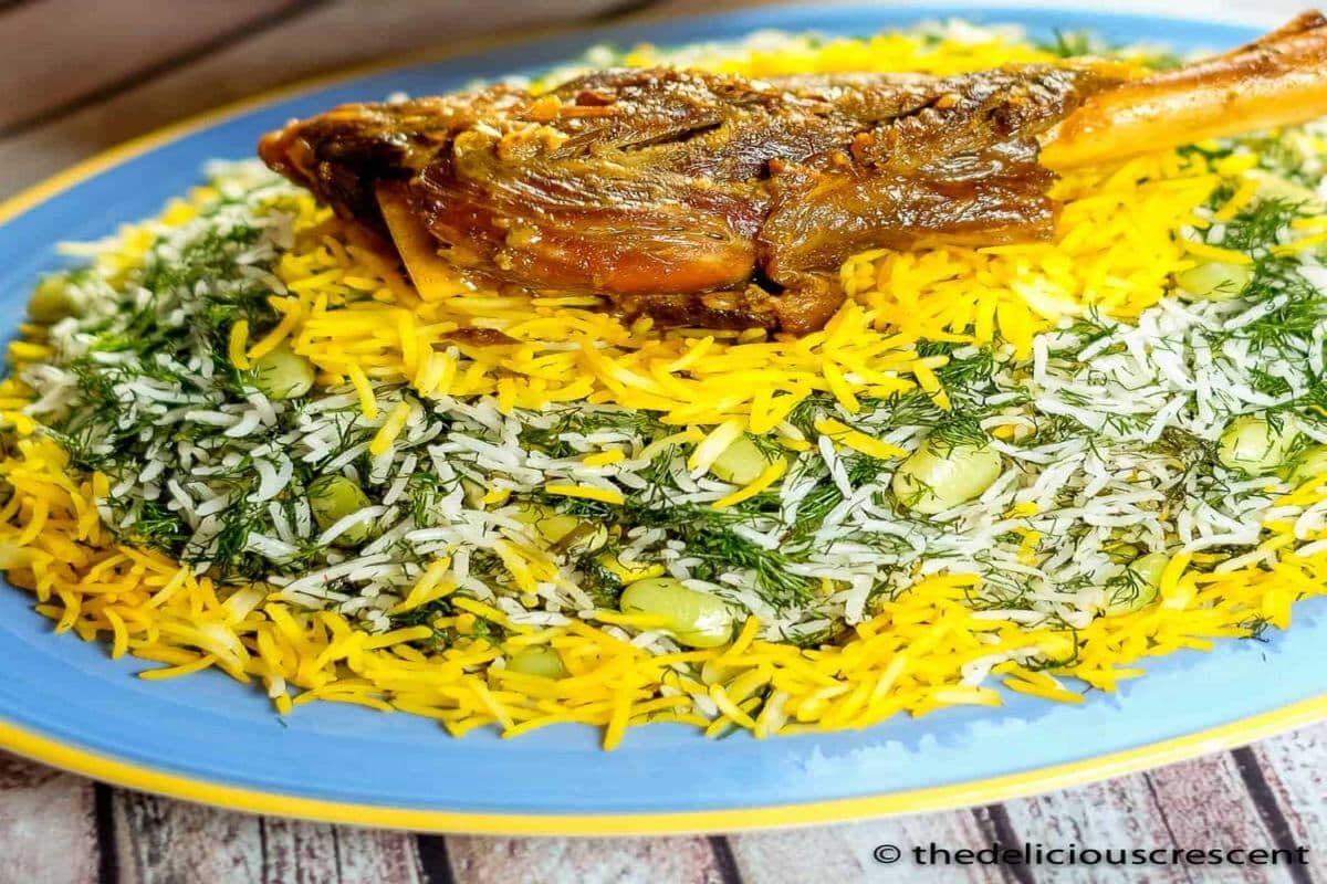 Side Rice (Baghali Polo)