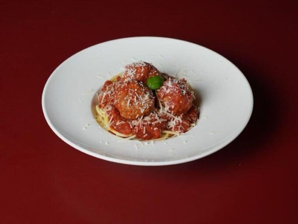 Mamma Mia Meatball Pasta