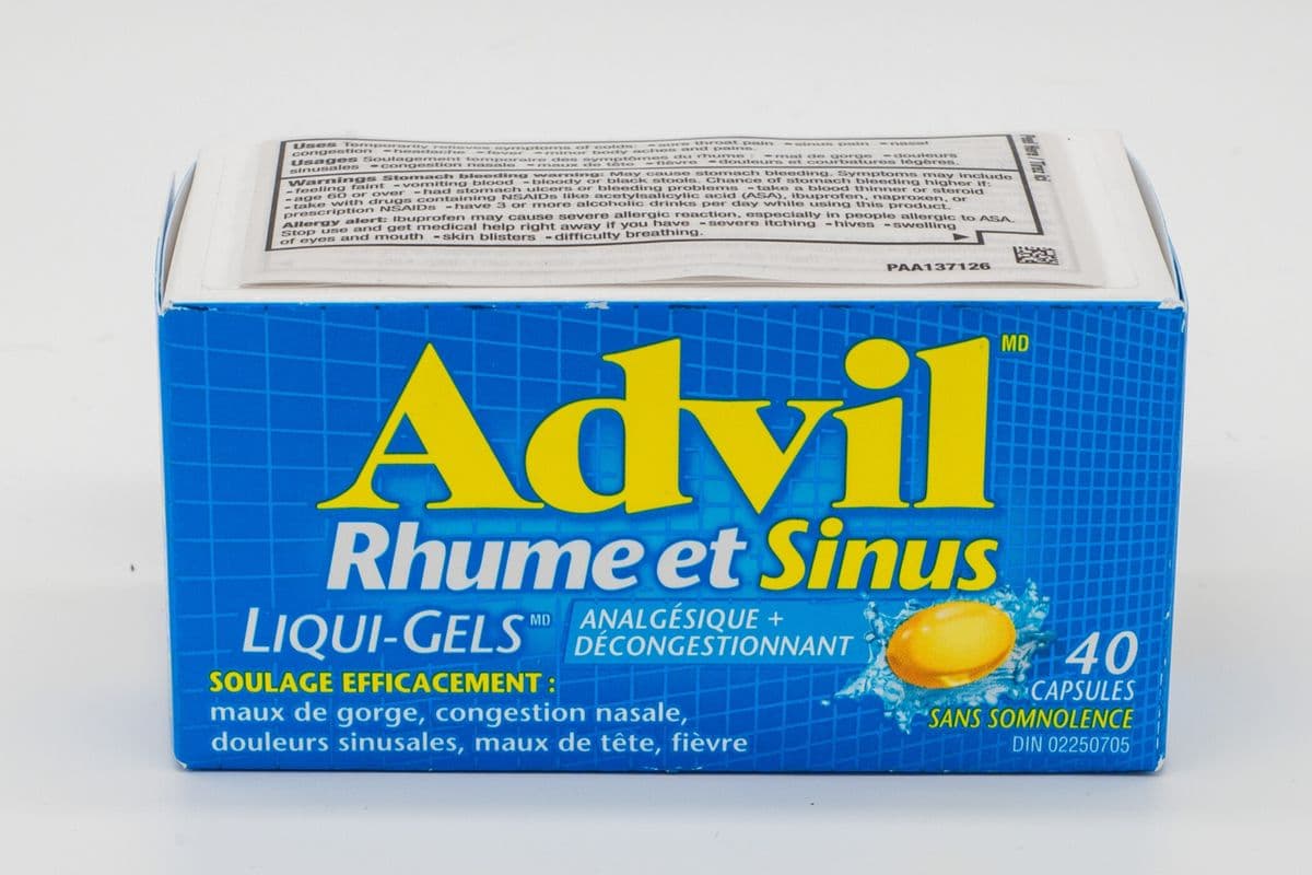 Advil Cold and Sinus Liqui-Gels (40 Caps)