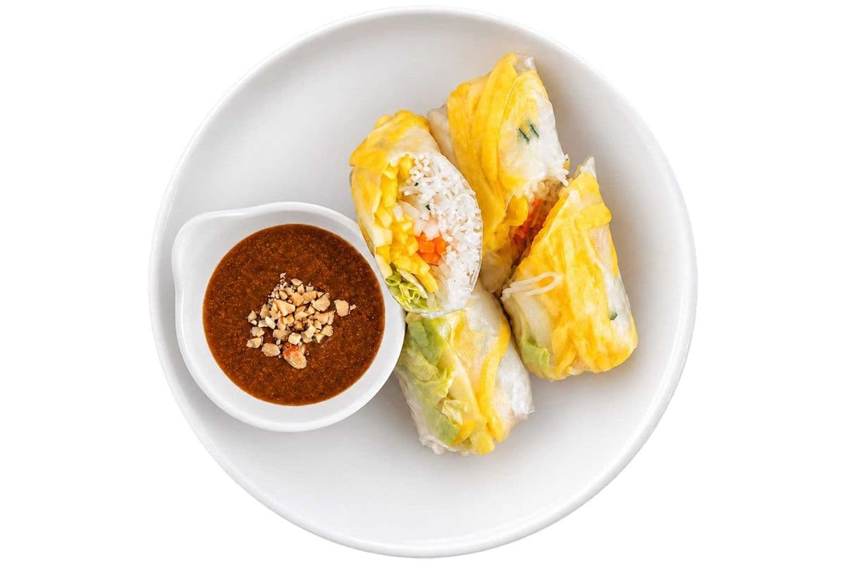 2a. Mango Rice Paper Rolls (2 pcs)