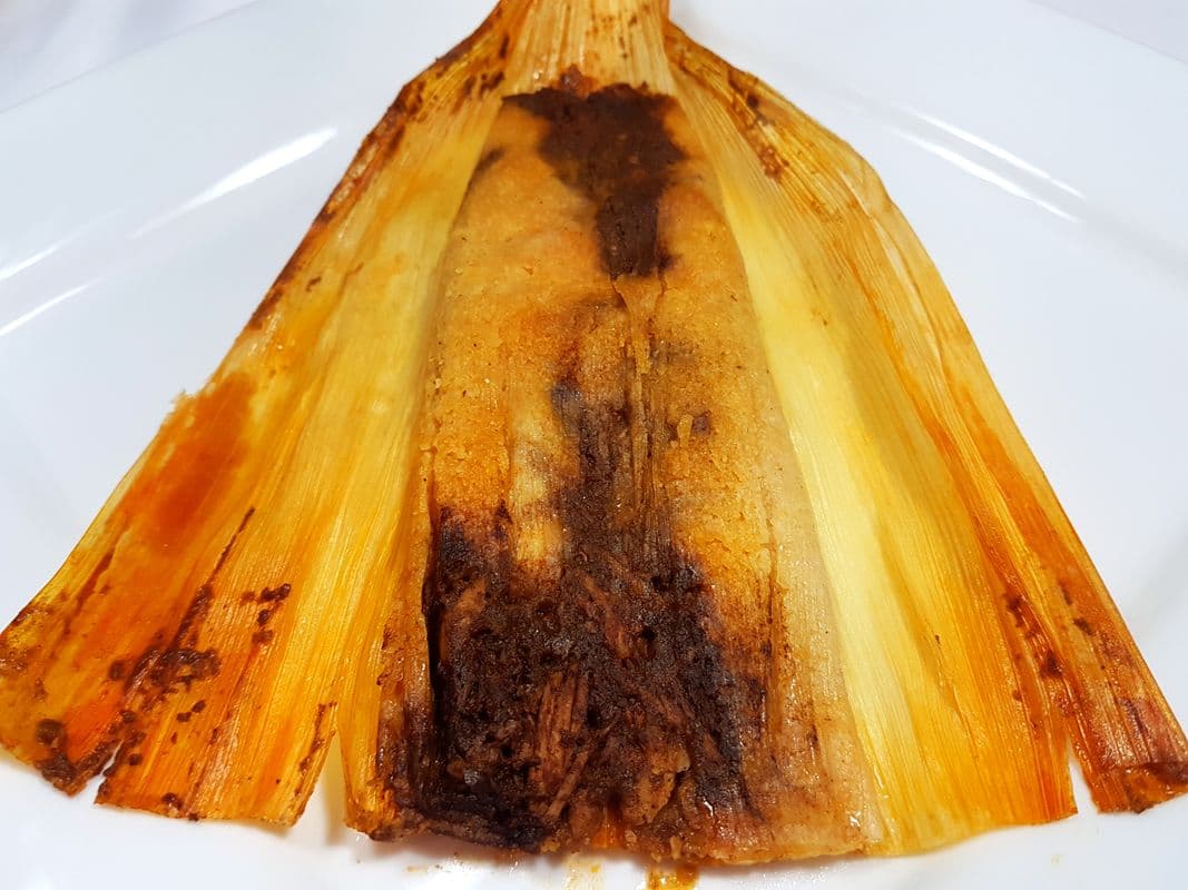 Chicken Mole (Allergen: Nuts) Tamales Traditional