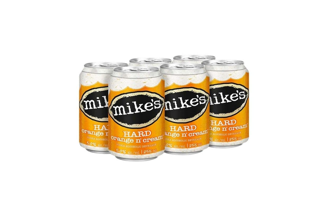 113890. MIKE'S HARD ORANGE AND CREAM (6 x 355ML (CANS))
