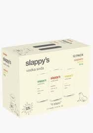 SLAPPY'S VODKA SODA MIXER 12 CAN (12 X 355ML)