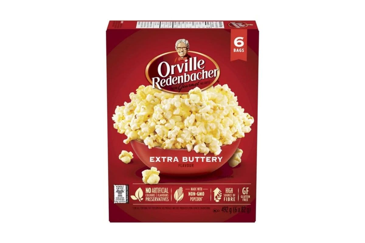 Orville Redenbacher Extra Buttery Popcorn (492 g (6*82 g)
